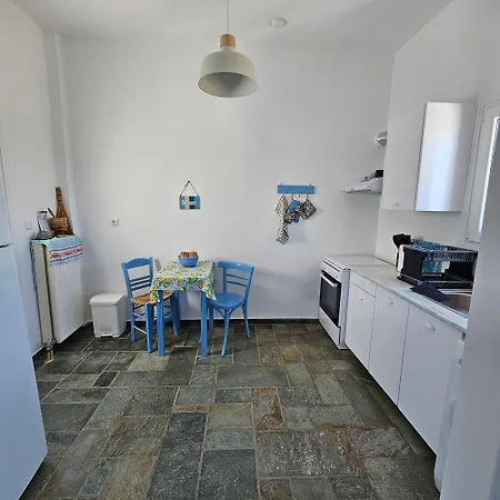 Apartment Blue And White View Sarakiniko (Paros)