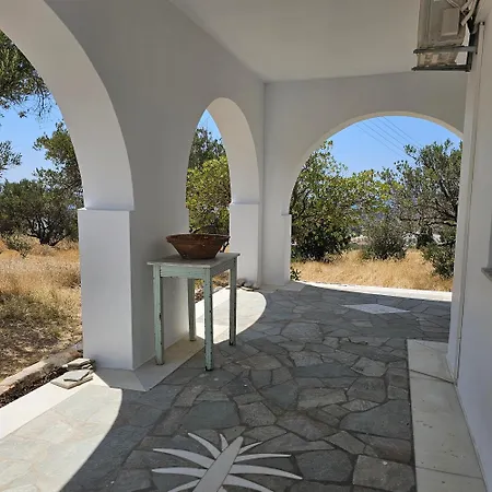 Blue And White View Sarakiniko (Paros)