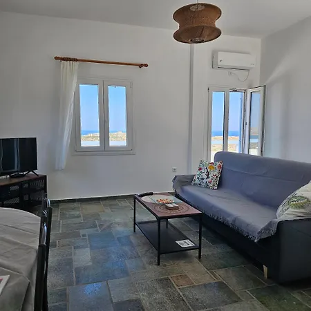 Apartment Blue And White View *