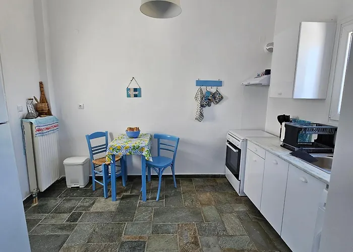 Appartement Blue And White View Sarakíniko