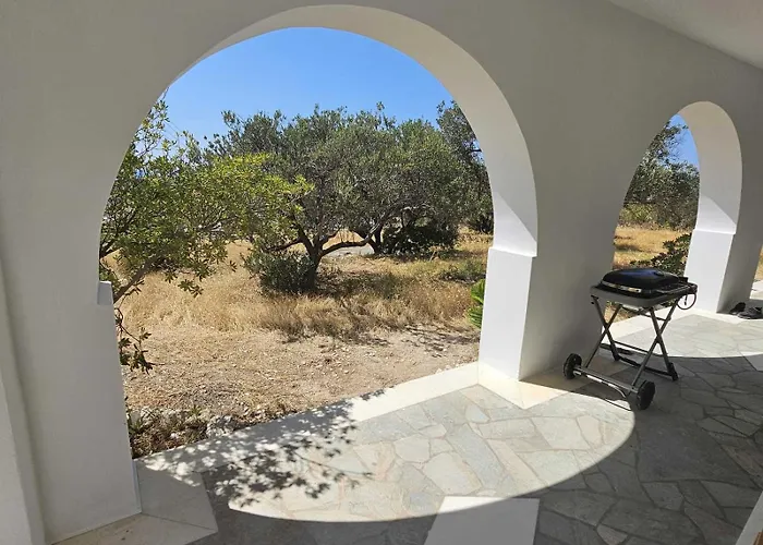 Blue And White View Sarakíniko