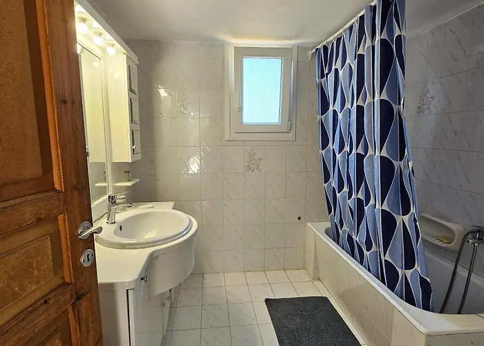 Blue And White View Sarakíniko