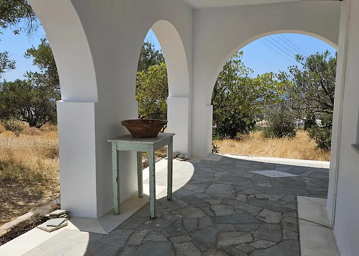 Blue And White View Sarakíniko